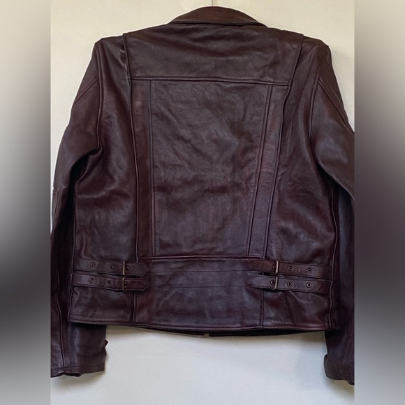 Leather jacket NEW with tag - Picture 3 of 9